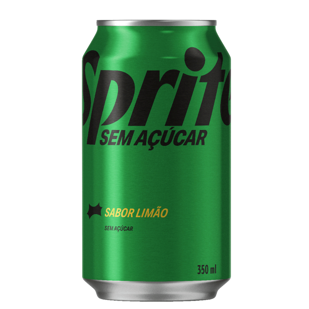 Refrigerante Limão Zero Açúcar Sprite Lata 350ml